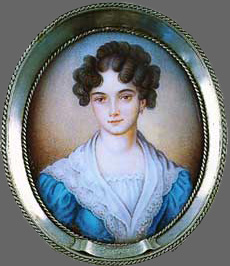 N.Kulandine. "The portrat of Marya Volkonsky"