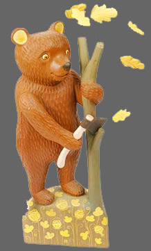 T.Phlenova.  "Bear woodcutter;".  2004